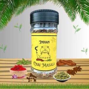 Indian Chai Masala (Saffron + Coconut + Rose Petals) 100g (VIP)